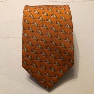 SALVATORE FERRAGAMO MEN'S NEW 100%SILK NECK TIE WIDTH: 3 1/2" LENGTH: 58 3/4"